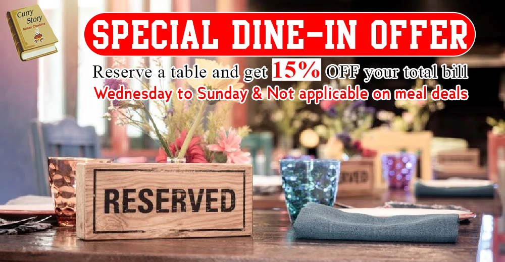 Special Dine In Offer